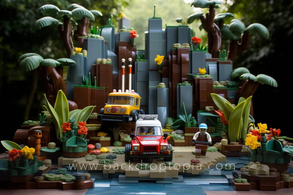 "Aventure Tropicale Lego"